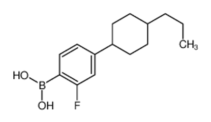 Изображение [2-Fluoro-4-(4-propylcyclohexyl)phenyl]boronic acid