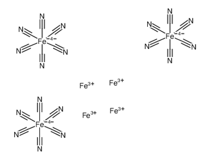 Mostrar detalhes para ferric ferrocyanide