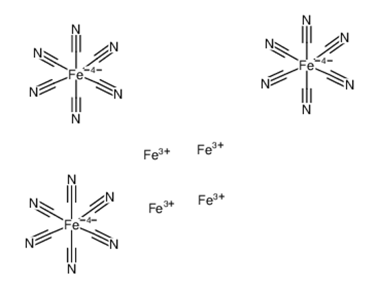 Picture of ferric ferrocyanide
