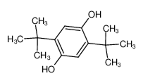 Picture of 2,5-di-tert-butylbenzene-1,4-diol