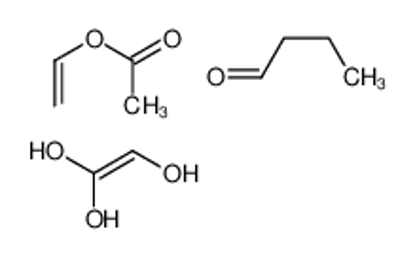 Imagem de butanal,ethene-1,1,2-triol,ethenyl acetate