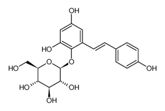Picture of 2,3,5,4'-Tetrahydroxystilbene 2-O-glucoside