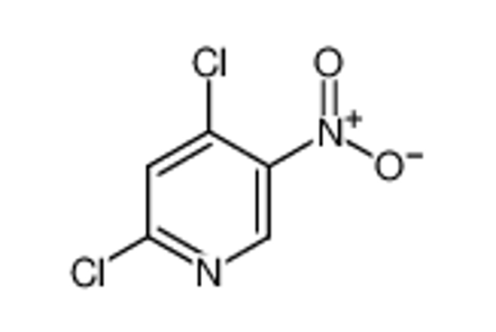 Imagem de 2,4-Dichloro-5-nitropyridine