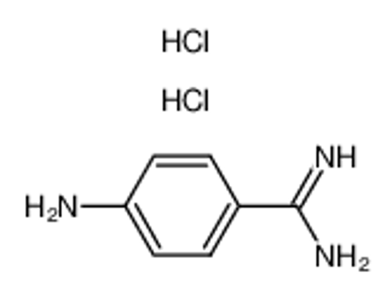 Picture of 4-aminobenzenecarboximidamide,dihydrochloride