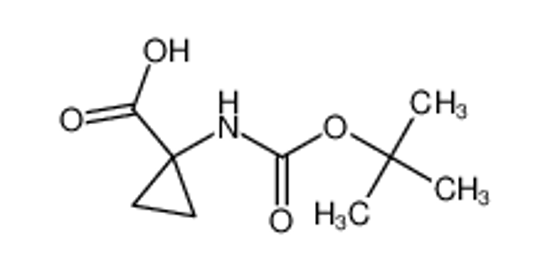 Изображение 1-(Boc-amino)cyclopropanecarboxylic acid