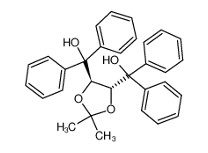 Изображение (-)-4,5-Bis[hydroxy(diphenyl)methyl]-2,2-dimethyl-1,3-dioxolane