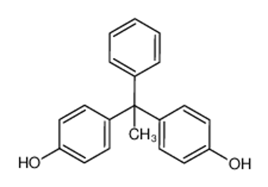 Изображение 4,4'-(1-Phenylethylidene) biphenol