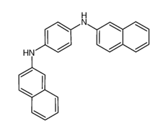 Picture of N,N'-Di-2-naphthyl-1,4-phenylenediamine