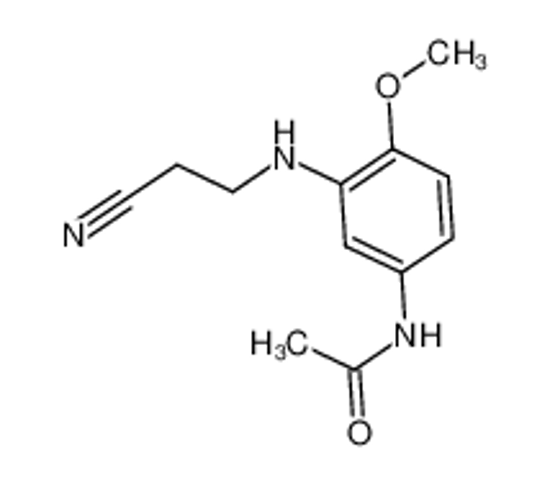 Picture of N-[3-(2-cyanoethylamino)-4-methoxyphenyl]acetamide