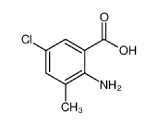 Picture of 2-Amino-5-chloro-3-methylbenzoic acid