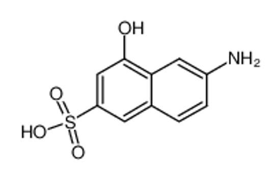 Imagem de 6-Amino-4-hydroxy-2-naphthalenesulfonic Acid