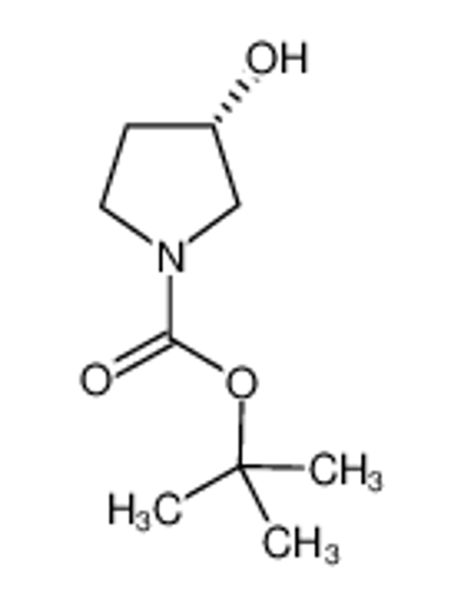Picture of N-(tert-Butoxycarbonyl)-(S)-(+)-3-pyrrolidinol
