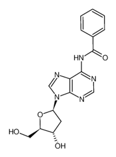 Picture of N6-Benzoyl-2'-deoxyadenosine