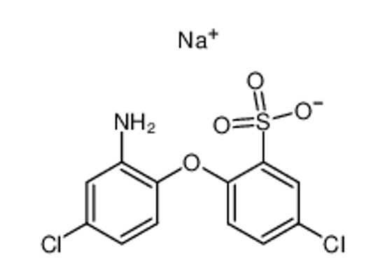 Picture of sodium,2-(2-amino-4-chlorophenoxy)-5-chlorobenzenesulfonate