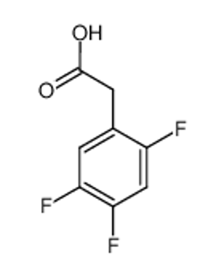 Picture of 2-(2,4,5-trifluorophenyl)acetic acid