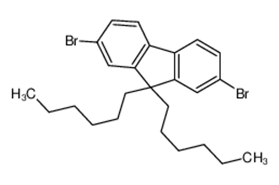 Picture of 2,7-dibromo-9,9-dihexylfluorene