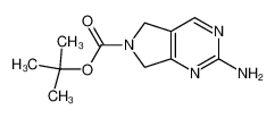 Picture of tert-Butyl 2-amino-5H-pyrrolo[3,4-d]pyrimidine-6(7H)-carboxylate