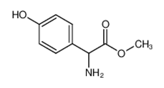 Picture of (R)-Methyl 2-amino-2-(4-hydroxyphenyl)acetate