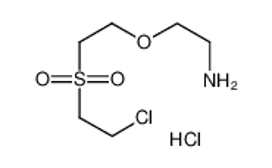 Picture of 2-[2-(2-chloroethylsulfonyl)ethoxy]ethanamine,hydrochloride