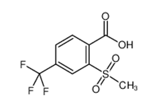 Picture of 2-(Methylsulfonyl)-4-(trifluoromethyl)benzoic acid
