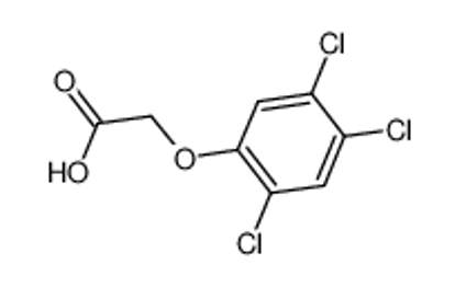 Picture of (2,4,5-trichlorophenoxy)acetic acid