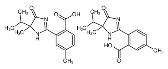 Picture of 4-methyl-2-(4-methyl-5-oxo-4-propan-2-yl-1H-imidazol-2-yl)benzoic acid