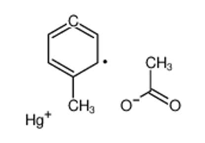 Picture of (4-Methylphenyl)mercury(1+) acetate