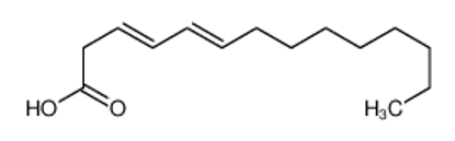 Picture of (3E,5Z)-tetradecadienoic acid