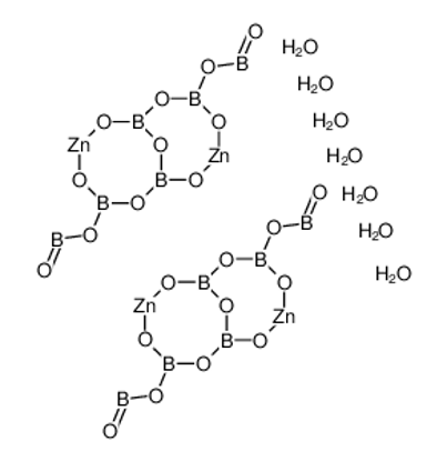 Mostrar detalhes para Boron zinc hydroxide oxide (B12Zn4(OH)14O15)