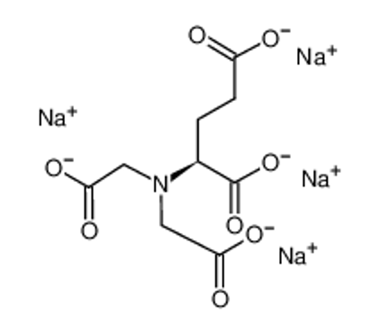 Picture of N,N-BIS(CARBOXYMETHYL)-L-GLUTAMIC ACID TETRASODIUM SALT