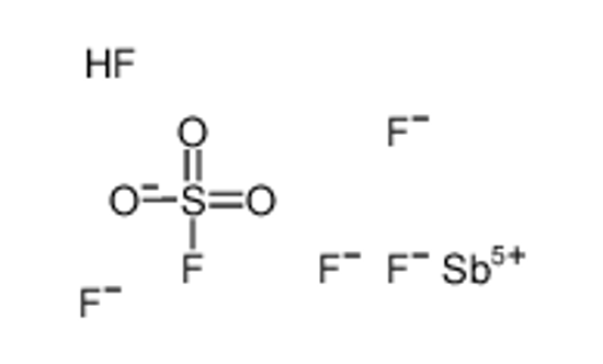 Picture of pentafluoro-λ<sup>5</sup>-stibane,sulfurofluoridic acid