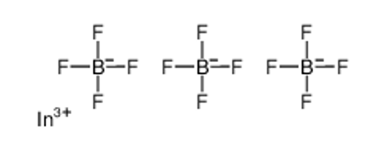 Picture of indium(3+),tritetrafluoroborate