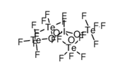 Изображение ((fluoro-l<sup>5</sup>-iodanetetrayl)tetrakis(oxy))tetrakis(pentafluoro-l<sup>6</sup>-tellane)