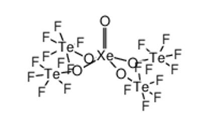Imagem de ((oxoxeniotetrayl)tetrakis(oxy))tetrakis(pentafluoro-l<sup>6</sup>-tellane)