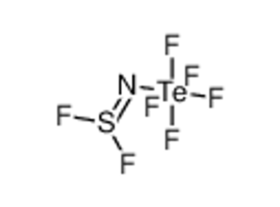 Изображение (pentafluoro-l<sup>6</sup>-tellanyl)sulfurimidous difluoride