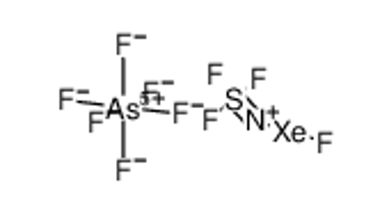 Picture of [XeF(thiazyl trifluoride)][AsF6]