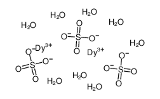 Изображение dysprosium(3+),trisulfate,octahydrate