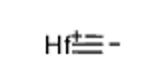 Picture of hafnium,methane