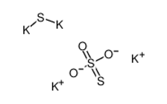 Picture of tetrapotassium,dioxido-oxo-sulfanylidene-λ<sup>6</sup>-sulfane,sulfanide