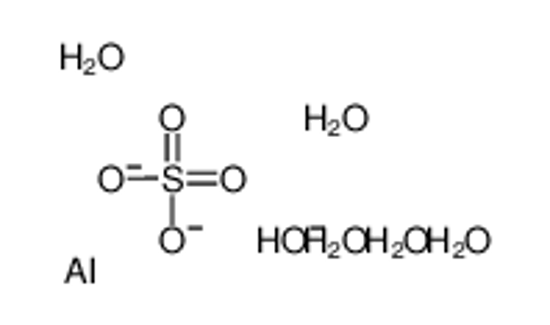Picture of aluminum,hydroxide,sulfate,pentahydrate