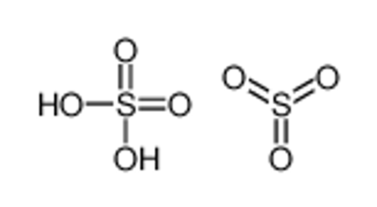 Picture of Oxosulfane dioxide - sulfuric acid (1:1)