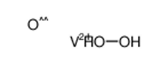 Picture of hydrogen peroxide,oxovanadium(2+)