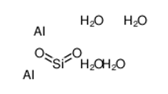 Picture of dioxosilane, oxo-oxoalumanyloxy-alumane, hydrate