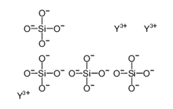 Picture of tetraoxidosilane, yttrium(+3) catio