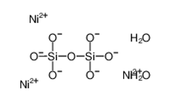 Picture of nickel(2+),trioxido(trioxidosilyloxy)silane,dihydrate
