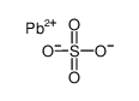 Picture of sulphuric acid, lead salt