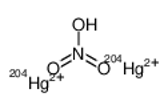 Picture of mercury-203(2+),nitric acid
