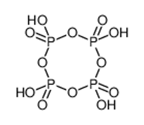 Picture of cyclo-tetrameta-phosphoric acid