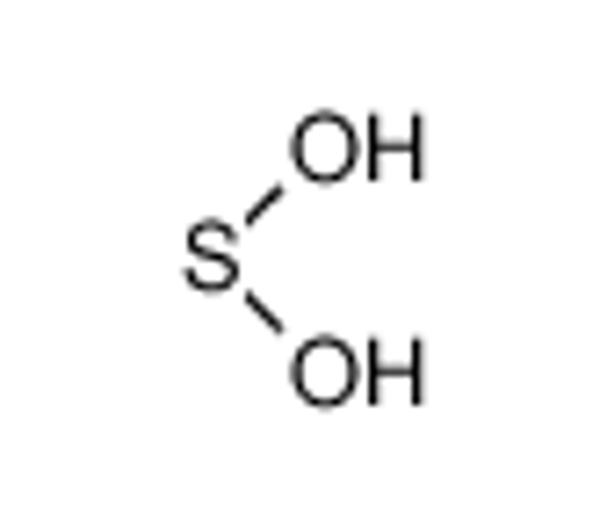Picture of hyposulfurous acid