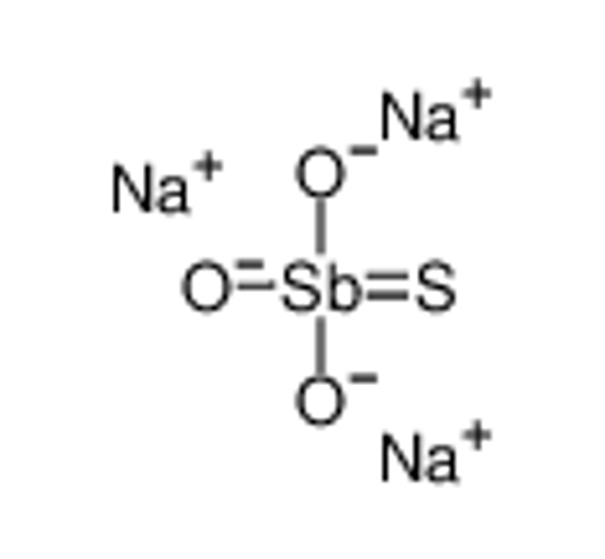 Picture of trisodium,sulfanylideneantimony,trihydroxide